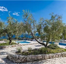 Luxury 5 Bedroom Beachfront Villa near Dubrovnik, Sleeps 11-12